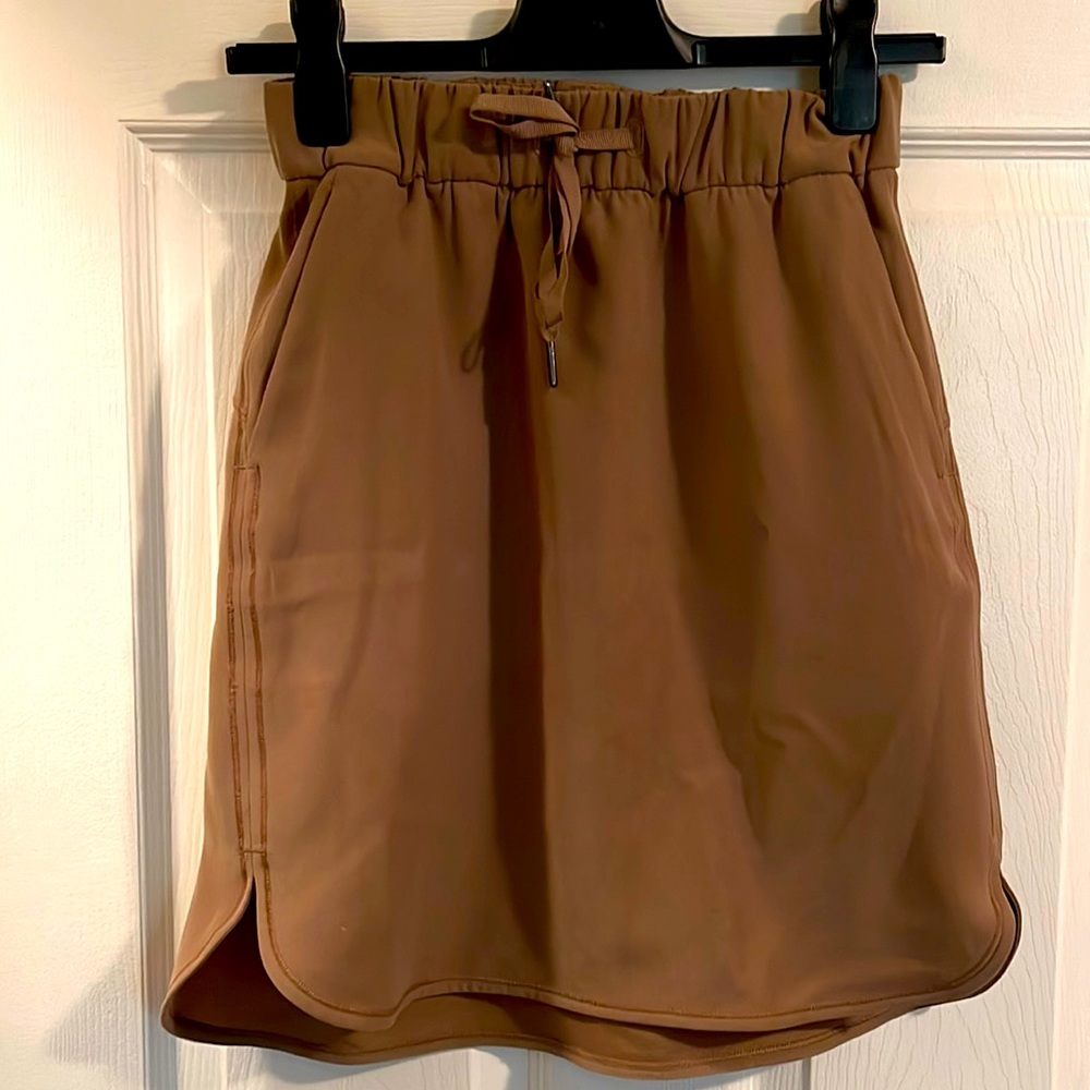 lululemon athletica Tan Skirt